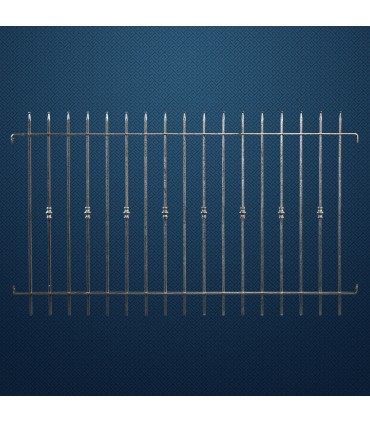 Grille de cloture VIENNA 12 prête à poser