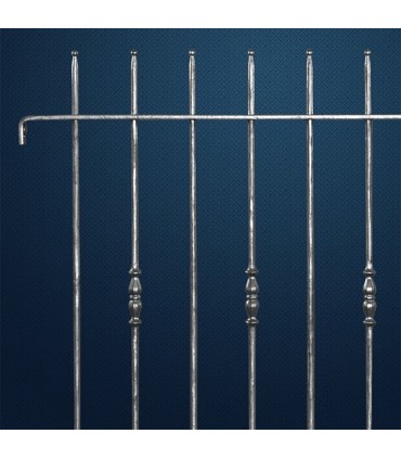 Grille de cloture MANTOVA 10 prête à poser