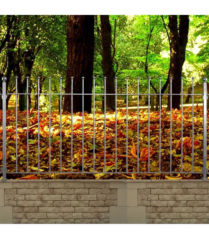 Grille de cloture VICENZA 12 prête à poser