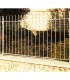 Grille de cloture VICENZA 12 prête à poser