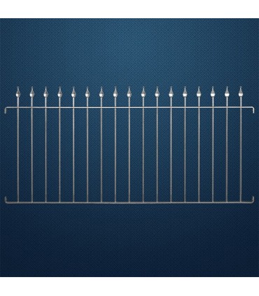 Grille de cloture FIRENZE 10 prête à poser