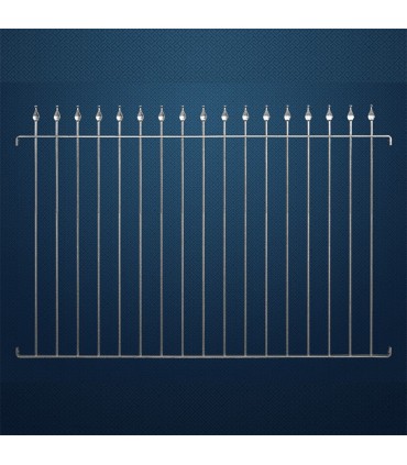 Grille de cloture FIRENZE 15 prête à poser