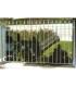 Grille de cloture FIRENZE 15 prête à poser