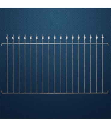 Grille de cloture FIRENZE 12 prête à poser