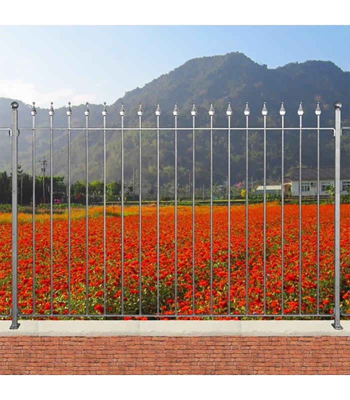 Grille de cloture PISA 15 prête à poser