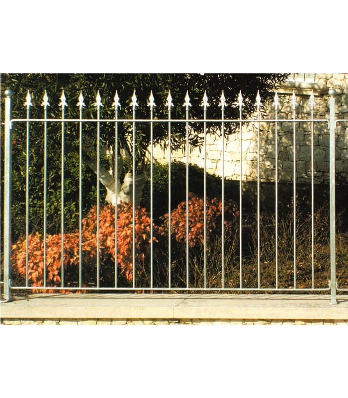 Grille de cloture ROMA 10 prête à poser