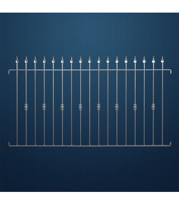 Grille de cloture PADOVA 12 prête à poser