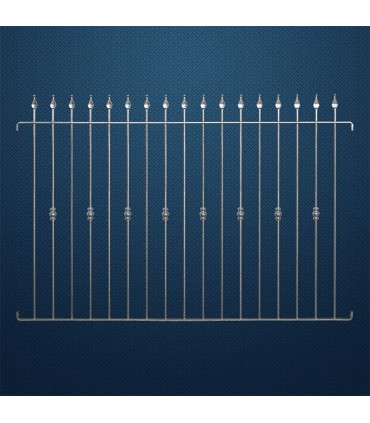 Grille de cloture PADOVA 15 prête à poser
