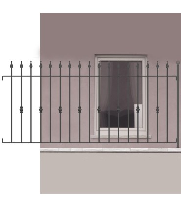 Grille de cloture PADOVA 15 prête à poser