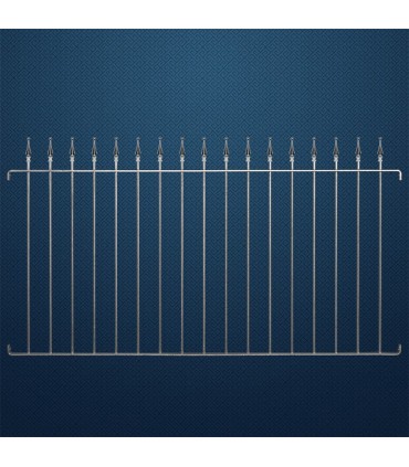 Grille de cloture CAPRI 12 prête à poser