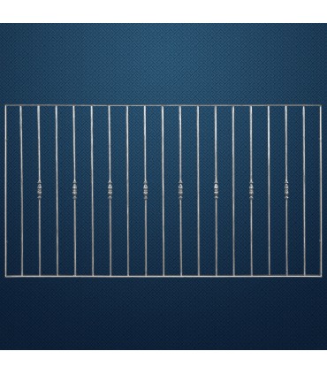 Grille de cloture MARINA 10 prête à poser