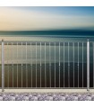 Grille de cloture MARINA 12 prête à poser