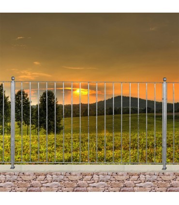 Grille de cloture LEVANTE 12 prête à poser