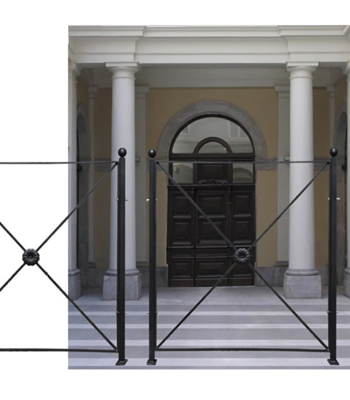 Barrière urbaine CITY 12S prête à poser