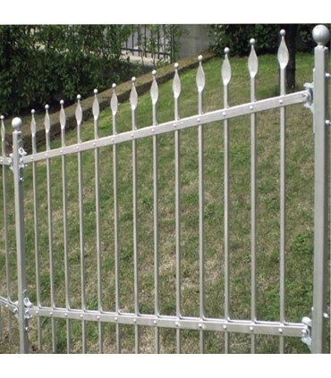 Grille de cloture CERVINIA 10 prête à poser
