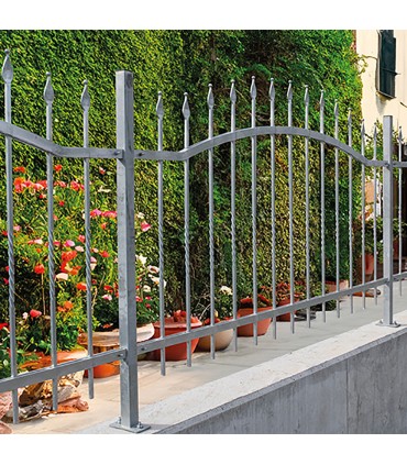 Grille de cloture ELEGANCE 10 prête à poser