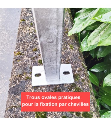 Grille de cloture ELEGANCE 10 prête à poser