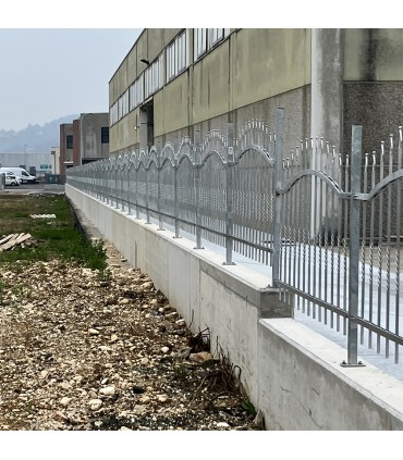 Grille de cloture ELEGANCE 10 prête à poser