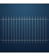 Grille cloture EASY 12 prête à poser