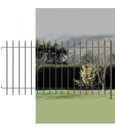 Grille clôture EASY 15 prête à poser