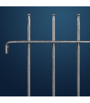 Grille de cloture TORINO 10 prête à poser