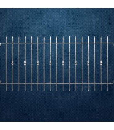 Grille de cloture VIENNA 10 prête à poser