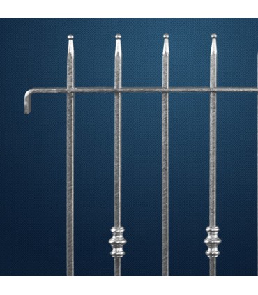 Grille de cloture VIENNA 10 prête à poser