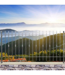 Grille de cloture MONACO 10 prête à poser