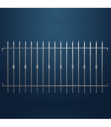 Grille de cloture MONACO 10 prête à poser
