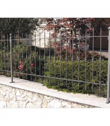 Grille de cloture MONACO 10 prête à poser