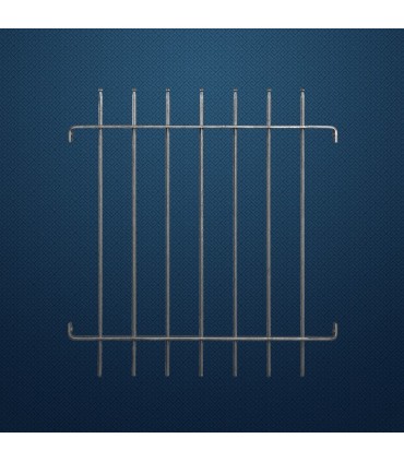 Grille de cloture MILANO 10.7 prête à poser