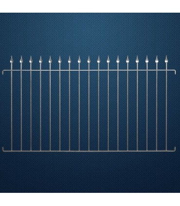 Grille de cloture FIRENZE 12 prête à poser