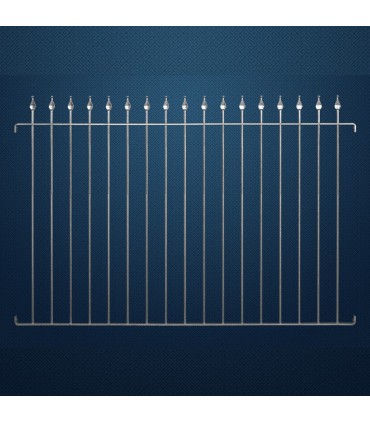 Grille de cloture FIRENZE 15 prête à poser