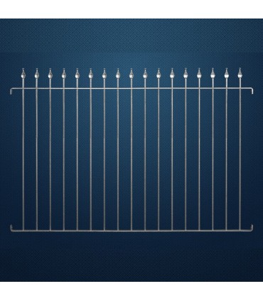 Grille de cloture PISA 15 prête à poser