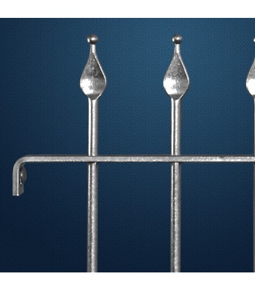 Grille de cloture PISA 15 prête à poser