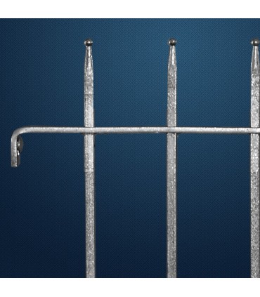 Grille de cloture GENOVA 10 prête à poser