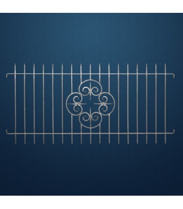 Grille de cloture GENOVA 12 prête à poser