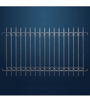 Grille de cloture LUCCA 12 prête à poser