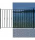 Grille de cloture MARINA 12 prête à poser