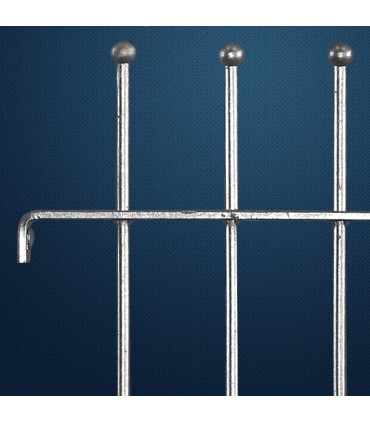 Grille de cloture VICENZA 12 prête à poser