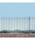 Grille cloture LIVORNO 10 prête à poser