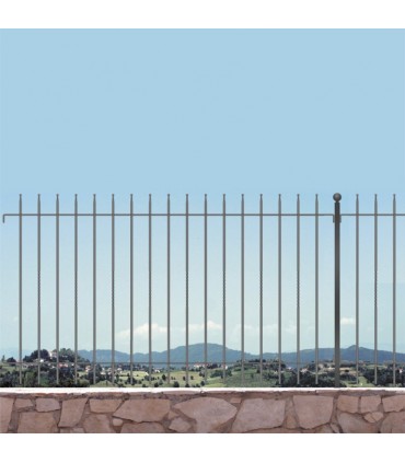 Grille cloture LIVORNO 10 prête à poser