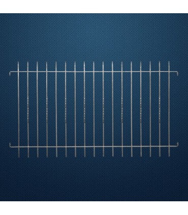 Grille cloture LIVORNO 12 prête à poser