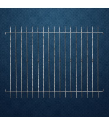 Grille cloture ITALIA 15 prête à poser