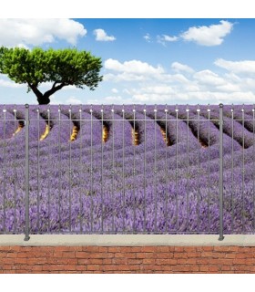 Grille de cloture PADOVA 15 prête à poser