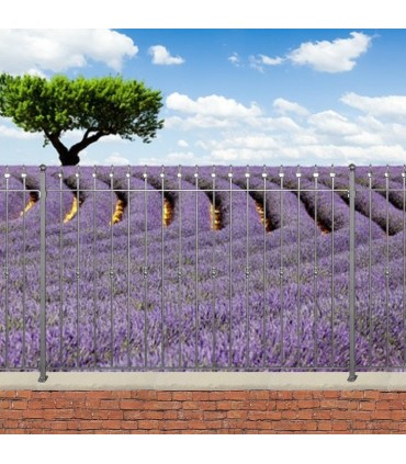 Grille de cloture PADOVA 15 prête à poser