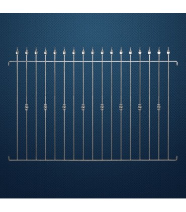 Grille de cloture PADOVA 15 prête à poser