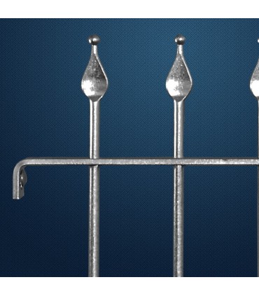 Grille de cloture AREZZO 10 prête à poser