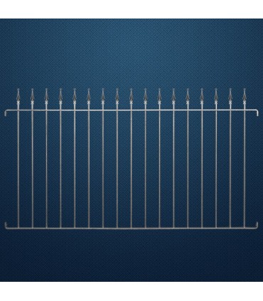 Grille de cloture CAPRI 12 prête à poser