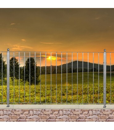 Grille de cloture LEVANTE 12 prête à poser